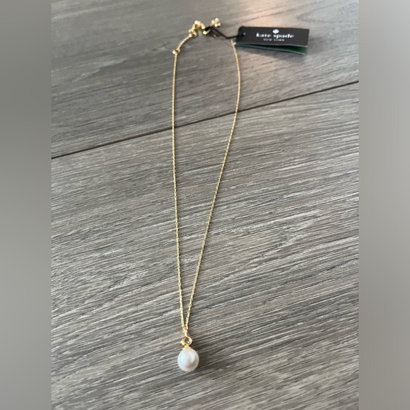 NWT Kate Spade Pearl Stud Earring and Necklace Bundle - Picture 4 of 7